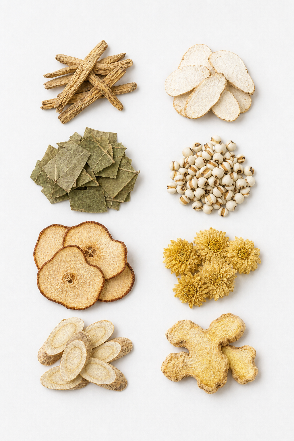 Four Seasons Alignment Tea ingredient study